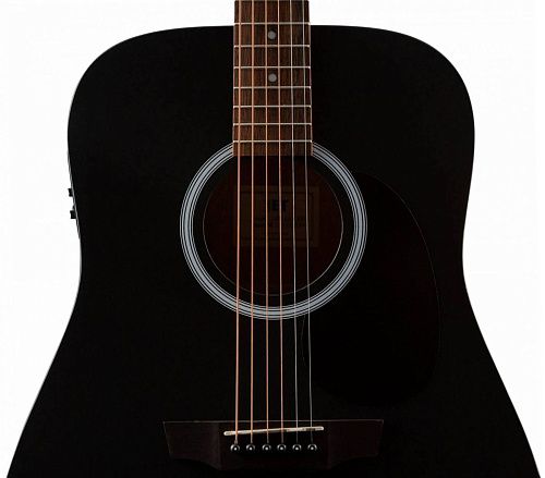 JET JDE-255 BKS Электроакустическая гитара.